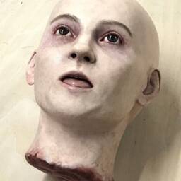 Realistic Silicone Male Head - thumbnail 4