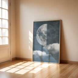 Custom Birth Moon Phase Print - Sentimental New Baby Gift Family Keepsake - thumbnail 3
