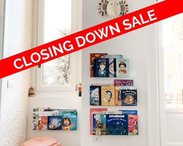 Acrylic Montessori Kids Clear Floating Bookshelves - image 1