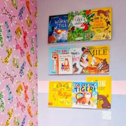 Acrylic Montessori Kids Clear Floating Bookshelves - thumbnail 3