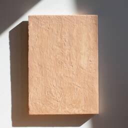 Japandi Pink Wall Art, Pink Terracotta Earthy Artwork, Plaster Painting, Texture 3D Earth Tones Wabi Sabi Clay Artwork - thumbnail 4