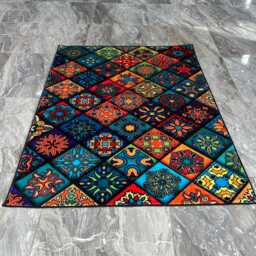 Van Gogh Starry Night Lighthouse Rug - Coastal Art, Nonslip Accent Mat - thumbnail 4