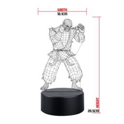 Personalised Arcade Night Light Street Fighter Led Console Light - thumbnail 2
