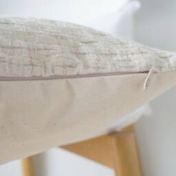 Neutral Striped Pillow Cover - thumbnail 4