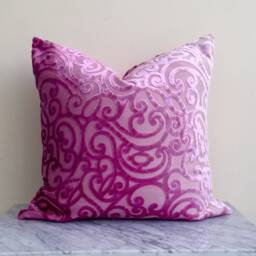 Decorative Pillow Cover in Orangerie Rose, Designers Guild - thumbnail 3