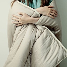 Organic Wool Filled Comforter Handmade Cotton Sateen Covered Duvet - Summer Weight - Us Duty Paid - thumbnail 2