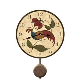 Peafowl Clock - Folk Bird - thumbnail 2