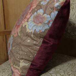 Liberty Art Nouveau Cushion Cover Vinatge Print - thumbnail 3