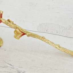 Elegant Metal Candle Snuffer - Flower Designs, 16cm - thumbnail 2