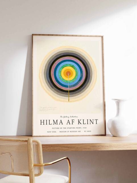 Hilma Af Klint Art Print, Picture Of The Starting Point, Abstract Poster, Wall Art, Modern Gift Idea - image 1