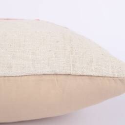 Handmade Turkish Kilim Lumbar Pillow Cover Wool Accent Cushion - 16x24 - thumbnail 4