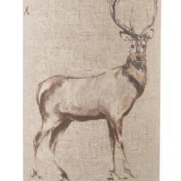 Fryetts Glencoe Stag Lamp, Chrome Base Night Light - thumbnail 2