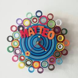 New Mom Gift, Wall Clock For Kids, Nursery Decor, Kids Room, Personalized Gift - thumbnail 3