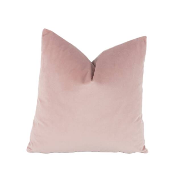 stunning Pink Blush Velvet Cushion Cover Throw Pillow Home Decor - image 1