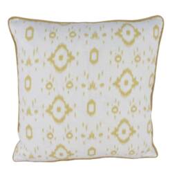 Veere Grenney For Schumacher - Tabitha Straw Versatile Exotic Ikat Designer Cushion Cover Handmade Throw Pillow Luxury Home Decor - thumbnail 2