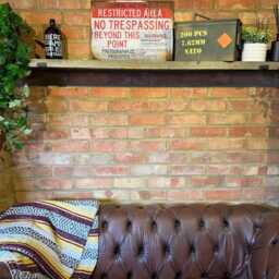 Area 51 Metal Sign Real Rust, Vintage Style Mancave Wall Art - thumbnail 2