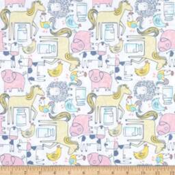 Personalized Farm Minky Baby Blanket-Barnyard Blanket-Farm Nursery-Barnyard Bedding-Girl Baby Blanket-Baby Boy Life - thumbnail 2