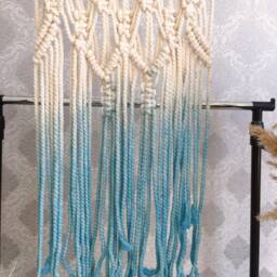 Macrame Wall Hanging, , Home Decor, , Boho Art, Woven Hanging, Woven Tapestry, Boho Decor, Wall Tapestries - thumbnail 3