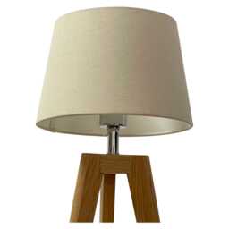 Vintage Cream Linen Blend Tapered Empire Lampshade