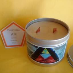Lemon, Lavender & Clove Oriental Air Organic Aromatherapy Candle