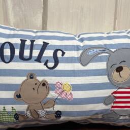 Children Pillow With Name Cuddly 30x50cm - thumbnail 2