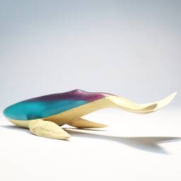 Duo Whale Sculpture - 25 - thumbnail 3