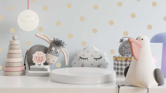 Gold Polka Dot Wall Decals - 40 Two-Inch Circles - image 1
