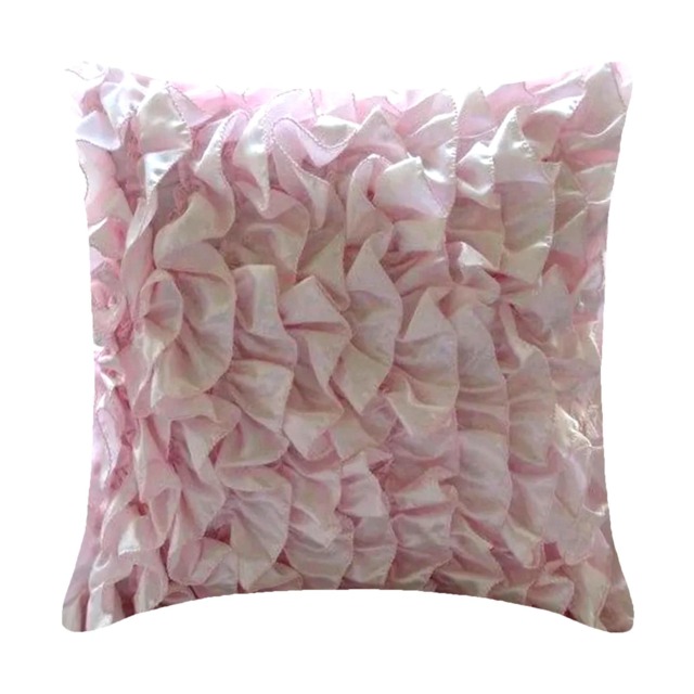 "Decorative Soft Pink European Pillow 24""x24""/26""x26" - image 1