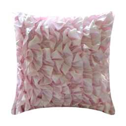 "Decorative Soft Pink European Pillow 24""x24""/26""x26" - thumbnail 1