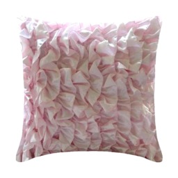 "Decorative Soft Pink European Pillow 24""x24""/26""x26"