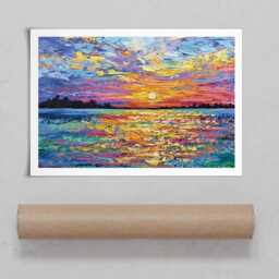 All Encompassing Sunset Art Print - thumbnail 4