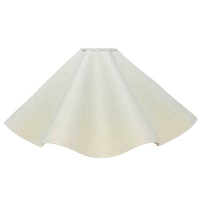Coolie Curvy Lampshade - Linen Flat Edged Available in Any Colour Or Fitting - image 1