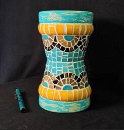 Mosaic Flower Pot - thumbnail 1