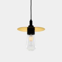Kai Brass/Glass Bathroom Pendant Light 8.75 - thumbnail 2