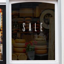 Sale Shop Window Sticker Retail Display Graphics Vinyl Decal - thumbnail 3