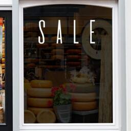 Sale Shop Window Sticker Retail Display Graphics Vinyl Decal - thumbnail 2