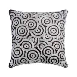 "Velvet Charcoal Gray Pillow Cover 16""x16" - thumbnail 1