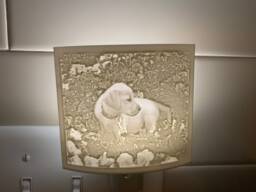Custom Night-Light - 3D Embossed Picture - Lithophane - thumbnail 1