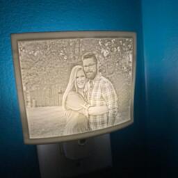 Custom Night-Light - 3D Embossed Picture - Lithophane - thumbnail 2
