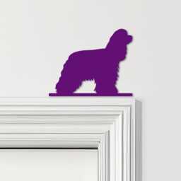 Door Topper American Cocker Spaniel Dog Various Colours Decorative Sign - Sign, Novelty Wall Decor, Frame Art, Art - thumbnail 4