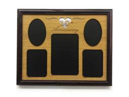 10Th Anniversary Photo Frame - 11x14 Holds 5x7 & 3x5 Photos Personalized Gift For Couple, Wedding - thumbnail 1
