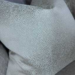 Beige Cream Pillow Cover - Glamour Cushion Cover Made in Designer Guild Fabric, Sesia , Double Sided Cover, Two Toned Shimmering Yarn - thumbnail 2