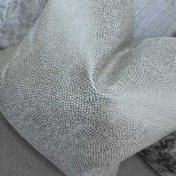 Beige Cream Pillow Cover - Glamour Cushion Cover Made in Designer Guild Fabric, Sesia , Double Sided Cover, Two Toned Shimmering Yarn - thumbnail 3