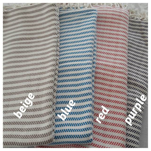 Peshtemal - Turkey -Turkish Beach Towel - 100% Bamboo Soft Natural - image 1