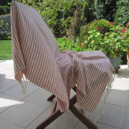Peshtemal - Turkey -Turkish Beach Towel - 100% Bamboo Soft Natural - thumbnail 3