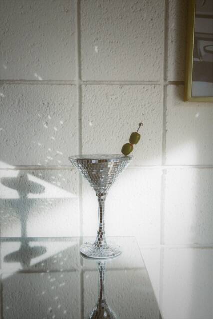 Disco Martini Glass Home Decor - image 1