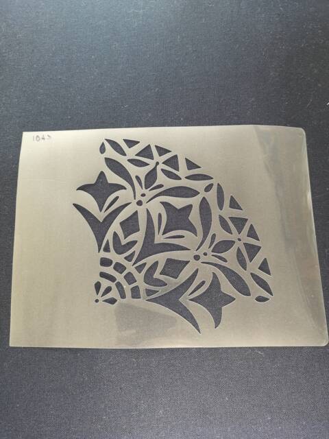 Quarter Mandala Stencil, Flexible, Reusable, Wall Decor, Home Decor, Furniture Painting, Card Making, Craft Stencil From Bitofeverythingbyb