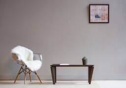 Wood Coffee Table, Modern Living Room Oak Center Table