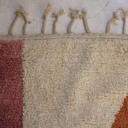 Colorful Moroccan Rug, Custom Fabulous Boujad Azilal Abstract Multicolored Carpet, Handmade Bohemian Rug - thumbnail 4