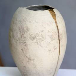 Ceramic Vase, Minimalist Center Pieces, Flower Dining Table Minimal Centrepiece, Ceramics, Vases, Decoration Vase - thumbnail 3
